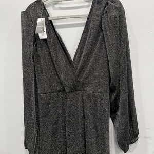 Torrid Black Glitter Dress